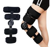 VexNook Adjustable Hinged Rom Knee Brace for Post-Surgery and Injury Recovery - Knee Stabilizer Orthotics Leg Support for Men and Women for Meniscus Tear, Ligament Strain and Orthopedic Rehab