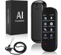 VexNook Language Translator Device - Fast and Accurate Two-Way Instant Translator with Photo Translation, Long Battery Life, and 3.1-Inch HD Touch Screen for Seamless Communication