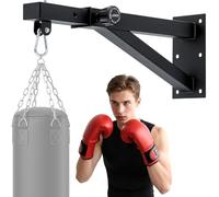 VexNook Punch Bag Bracket - Boxing Bag Wall Stand, Adjustable length 44-69cm, with 360° Silent Rotation, Heavy-Duty Durability Compatible with Sandbags, Speed Bags, MMA Bags for Home Gym Use