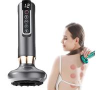 Vexorium Cellulite Massager, Anti-Cellulite Massager, 12 Levels Handheld Rechargeable Anti Cellulite Tool for Belly, Waist, HIPS, Legs, Automatic Time, Firm and Smooth Skin,Black