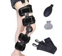 Vexorium Knee Brace ROM, Hinged Post Op Knee Immobiliser Orthosis Adjustable Length& Angle Leg Stabilizers for Meniscus Tear, Arthritis, ACL, PCL, Osteoarthritis, Orthopedic Rehab, Adult,Right