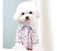 Vexorium Pet French Bulldog Pajamas Clothes Fashion Pets Dogs Cats Clothing Chihuahua Puppy Outfit Small Medium Dogs Costume Pet Clothes,Floral,XXL