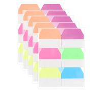 Vexorlian 600 Pcs Neon Sticky Page Markers, Index Tabs for Book Organization, Office & School Use