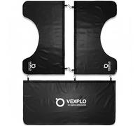 VEXPLO Automotive Magnetic Wing Covers for Mechanics, 3 Pcs Dual-Layer Wing Protector with Hooks & Strong Sew in Magnets for SUV Sedan Truck Vehicles Jeep Wrangler, Large Universal Size