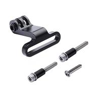 VEXPLO Bike Handlebar Stem Mount for Action Camera GoPro Bike Stem Mounts Flashlight, All Metal Solid Bicycle Stem Camera Mount Rack with M5*35mm Shoulder Bolts