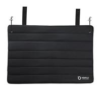 VEXPLO Universal Car Boot Protector Mat, 38 x 25 Inch Foldable Bumper Protector for Dogs and Heavy Loads, Fabric, Black