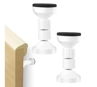 Vexquivera 2 PCS Headboard Stoppers Bed Wall Stoppers Bedside Antishake Telescopic Support Adjustable Threaded Bed Frame Headboard Stoppers Bed Headboard Stoppers Suitable for Home Room Wall Beds