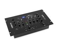 Vexus Vonyx STM2500 5-Channel DJ Mixer with Bluetooth, USB MP3 Player, Audio Mixer Featuring Microphone Inputs, Phono & Line Switch, Crossfader for Live Performances and Studio Use