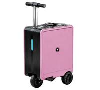 VEXYTRRON Electric Ride-on Suitcase, Smart Scooter Luggage for Adults | Electric Luggage Scooter with 8-10 km Range, 250W Motor, Smart Handle, Removable Battery and Compact 20L Storage(Purple)