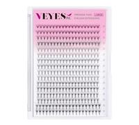 VEYES INC Premade Fan Eyelash Extensions 3D-14D 9-16mm Mixed Length C D curl，Professional Supplies for Lash Techs (12D,0.05D 9-16mm)