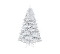 VEYLIN 6ft White Christmas Tree 700 Tips Artificial Tree with Metal Stand