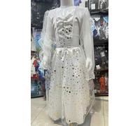 VEYLIN Angel Costumes for Girls Kids Angel Costume for Christmas Nativity Angel Fancy Dress with Wings and Halo Girls Fancy Dress Costume