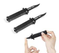 VEYLIN Halloween Disappearing Knife, 2pcs Retractable Dagger Knife Prop, Magic Tricks Toys