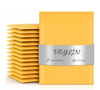 VEYLIN Padded Envelopes, Bubble Mailers A3 A4 A5 A6 Postal Wrap Envelope Bags (25pcs 250x340mm)