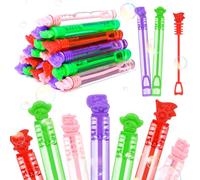 VEYLIN Pirate Bubble Wands Set, 24 Pack Multi-Coloured Party Bubbles Wands for Boys or Girls Birthday Parties