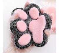 VEYLIN Taba Squishy, Cat Paw Squishy Stress Relief Toy, 13.5 x 14 cm, Ultra-Soft TPR Material, Press Pinch Squeeze Actions