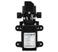 VeYocilk DC 12V Water Pump,1GPM 4L/Min G1/2" 20mm Self Priming Diaphragm Pump with Pressure Switch for Water Tap,Campervan,Kitchen,Bathroom,Water Tank