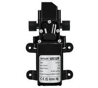 VeYocilk DC 24V Water Pump,1GPM 4L/Min G1/2" 20mm Diaphragm Pump with Pressure Switch for Water Tap,Campervan,Kitchen,Bathroom,Water Tank