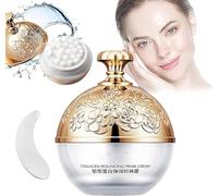 Veze Collagen Bouncing Pearl Cream, Collagen Firming and Moisturizing Cream, Elastic Collagen Pearl Filling Cream For Face Whitening, for All Skin Types (1pcs)