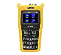 VF-6800P Satellite Finder DVB-S2/T-C MPEG4 Sat Finder Meter 2.4 Inch LCD HD Digital Satellite Finder for TV Receiver, with Flashlight Compass