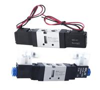VF3130 VF3230 VF3330 VF3430 VF3530-3GB/4GB/5GB/6GB-02 VF Series Pneumatic Elemets 1/4" Inlet 5-Way Pneumatic Air Solenoid Valve (4GB-02 (AC220V),KVF3130)