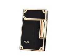 VFBVNJBJ Metal torch bright tone lighter, 2024 butane soft flame lighter, side sliding ignition soft flame suitable for gifting candles to relatives and friends, camping (excluding fuel)(K)