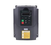 VFD, 2.2KW/1.5KW Frequency Converter 2.2KW Variable Frequency Drivers VFD 1HP Or 3HP Input 3 for CNC Spindle Motor for Spindle Motor(1.5kw,110)