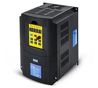 VFD 5.5KW 7.5HP 220V 1 or 3 Phase Input 3 Phase 0-400HZ Output 36A Variable Frequency Drive Controller Vector Control Inverter Converter for CNC Motor Speed Control and Spindle