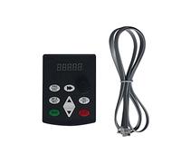 VFD, VFD 2.2KW Vector Variable Frequency Drive 3-Phase Speed Controller Inverter Motor for Spindle Motor(Keyboard Cable)