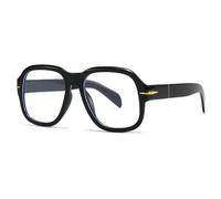 VFDHN Classic Rivet Retro Sunglasses Women for Men Fashion Vintage Punk Big Frame Outdoor(Black Clear)