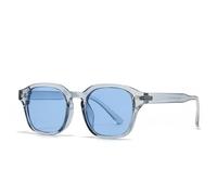 VFDHN Fashion Vintage Classic Rivet Sunglasses Women for Men Luxury Punk Outdoor Uv400(Gray Blue)