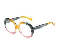 VFDHN Luxury Oversized Sunglasses Women for Men Vintage Big Frame Ripple Punk Irregular Uv400(3 Colorful Clear)