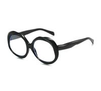 VFDHN Luxury Oversized Sunglasses Women for Men Vintage Big Frame Ripple Punk Irregular Uv400(Black Clear)
