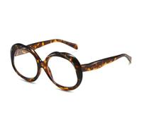 VFDHN Luxury Oversized Sunglasses Women for Men Vintage Big Frame Ripple Punk Irregular Uv400(Leopard Clear)