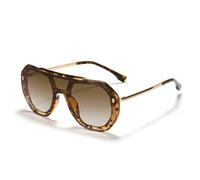 VFDHN Retro Fashion Oversize Sunglasses Women Men Classic Vintage Uv400 Outdoor Shades(Leopard)