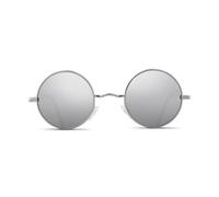 VFDHN Retro Small Round Sunglasses Polarized Women Men Steampunk Rose Gold Mirror Circle Shades(5)