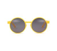 VFDHN Round Women Steampunk Sunglasses Gradient Fashion Men Shades Uv400(4)