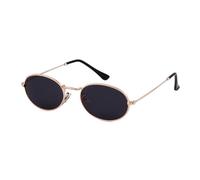 VFDHN Small Oval Sunglasses Men Steampunk Mirror Round Red Retro Women Fashion Shades Uv400(6)