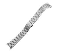 VFEBTSD 13mm 15mm 18mm 19mm 20mm 21mm Stainless Steel Watchband Compatible With Longines Masters Collection L2.793 .673 Waterproof Watch Strap(Silver,21mm-L2.893)