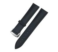 VFEBTSD 19mm 20mm 21mm 22mm Nylon Watch Band Compatible With Omega Strap Compatible With Seamaster 300 AT150 Seiko Tissot Woven Leather Watchband(Black Black,21MM_GOLD BUCKLE)