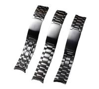 VFEBTSD 22mm 20mm Watch Accessories Band Compatible With Omega Compatible With Seamaster 300 Ocean Universe 600 Observatory Solid Stainless 316L Steel Straps(3 beads-silver,20mm)