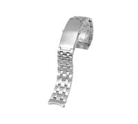 VFEBTSD 22mm 20mm Watch Accessories Band Compatible With Omega Compatible With Seamaster 300 Ocean Universe 600 Observatory Solid Stainless 316L Steel Straps(9 beads-silver,20mm)