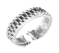VFEBTSD 904 Solid Stainless Steel Watch Band Compatible With Rolex DATEJUST DAY-DATE OYSTERPERTUAL DATE Silver Accessories Strap 20mm 21mm(Silvery 3,20mm)