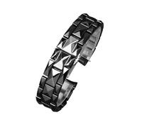 VFEBTSD Ceramic Watch Strap Compatible With Dior VIII Series Watchband Black And White Convex Mouth Type Arc 17mm 15mm(Black,17mm)