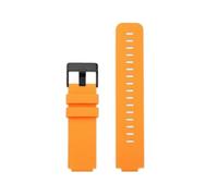 VFEBTSD Compatible With Casio Watch AE-1200 AE1200/1300 SGW400 AQ-150W A158 A159 A168 Modified Waterproof Silicone Rubber Strap 18mm Watchband(Orange-black)