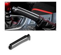 VFEBTSD Compatible With SUBARU BRZ Compatible With TOYOTA 86 GR86 Real Hard Dry Carbon Fiber Cover 2021 2022 2023 2024 Handle Replace Handbrake Grip Interior