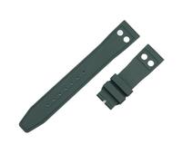 VFEBTSD Grade Fluoro Rubber Watch Strap 20mm 21mm 22mm Fast Release Bracelet Band Compatible With Tudor Black Bay Universal Belt(Green-No buckle,20MM_GOLD BUCKLE)