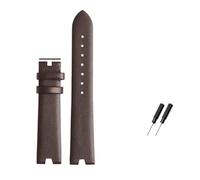 VFEBTSD Leather Watch Strap Compatible With Versus Vspci5621 Sci070016 Sweat-Proof Concave Watchband Accessories 18mm(Brown-None)