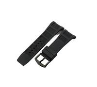 VFEBTSD Notch Rubber Watch Strap Compatible With IWC Iw323602 Iw376501 Engineer Waterproof Sweat-Proof Men's Silicon Watchband 30 * 16mm Wristband(Black-Black-K2)