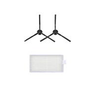 VFEBTSD Replacement Parts Compatible With V3 V3s V5 V5s Pro X5 V55 V50 Robotic Vacuum Cleaner, Hepa Filter Side Brush Accessories(A SET 3PCS)